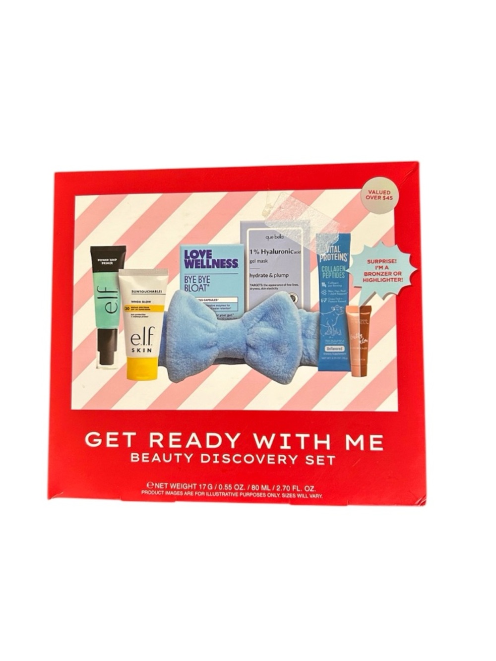 New in Box Get Ready With Me Beauty Discovery Set Total 7 Products